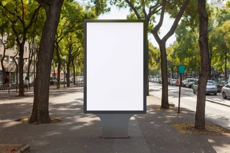 écran publicitaire