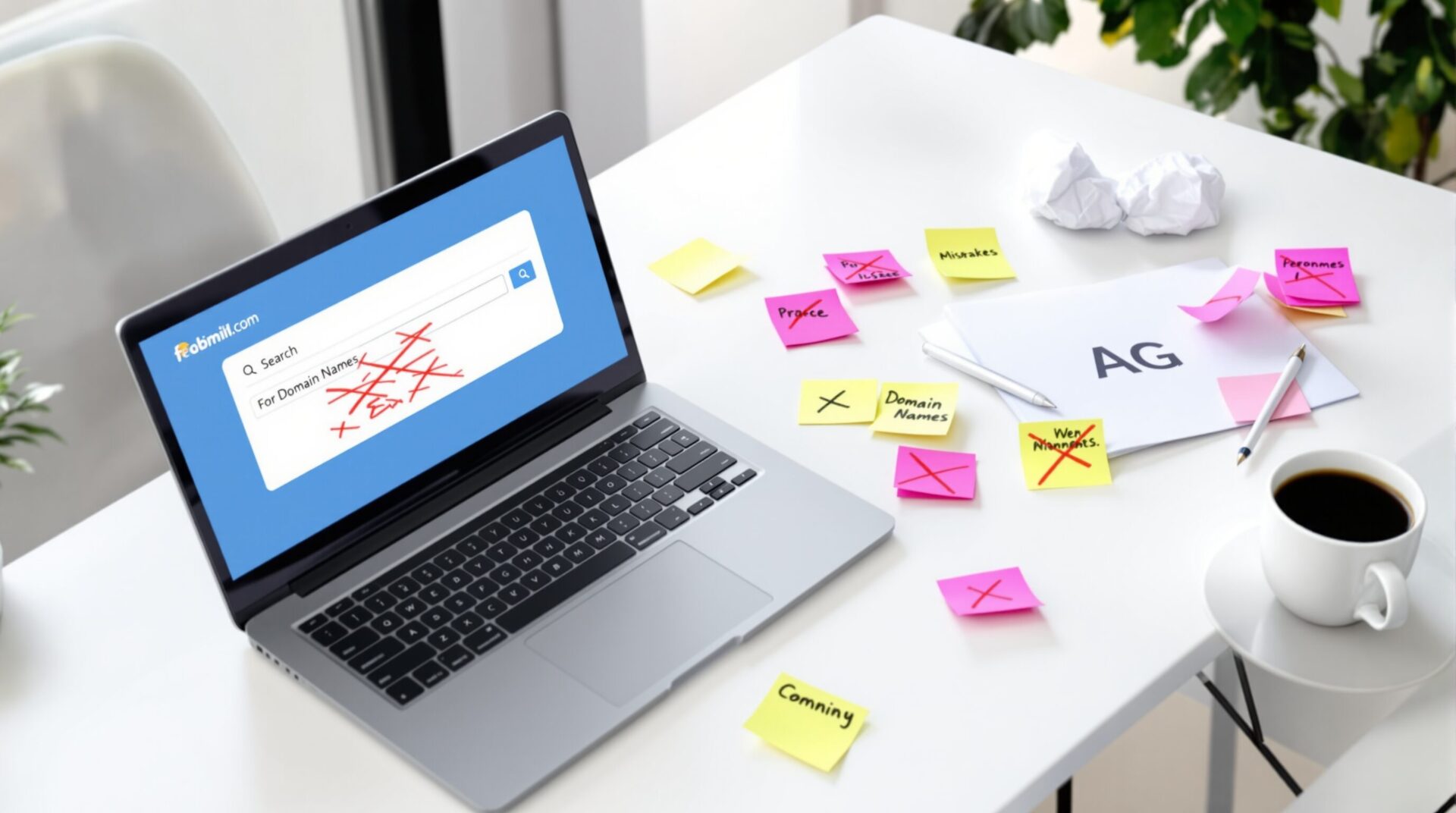 Les erreurs à éviter lors de l’achat d’un nom de domaine