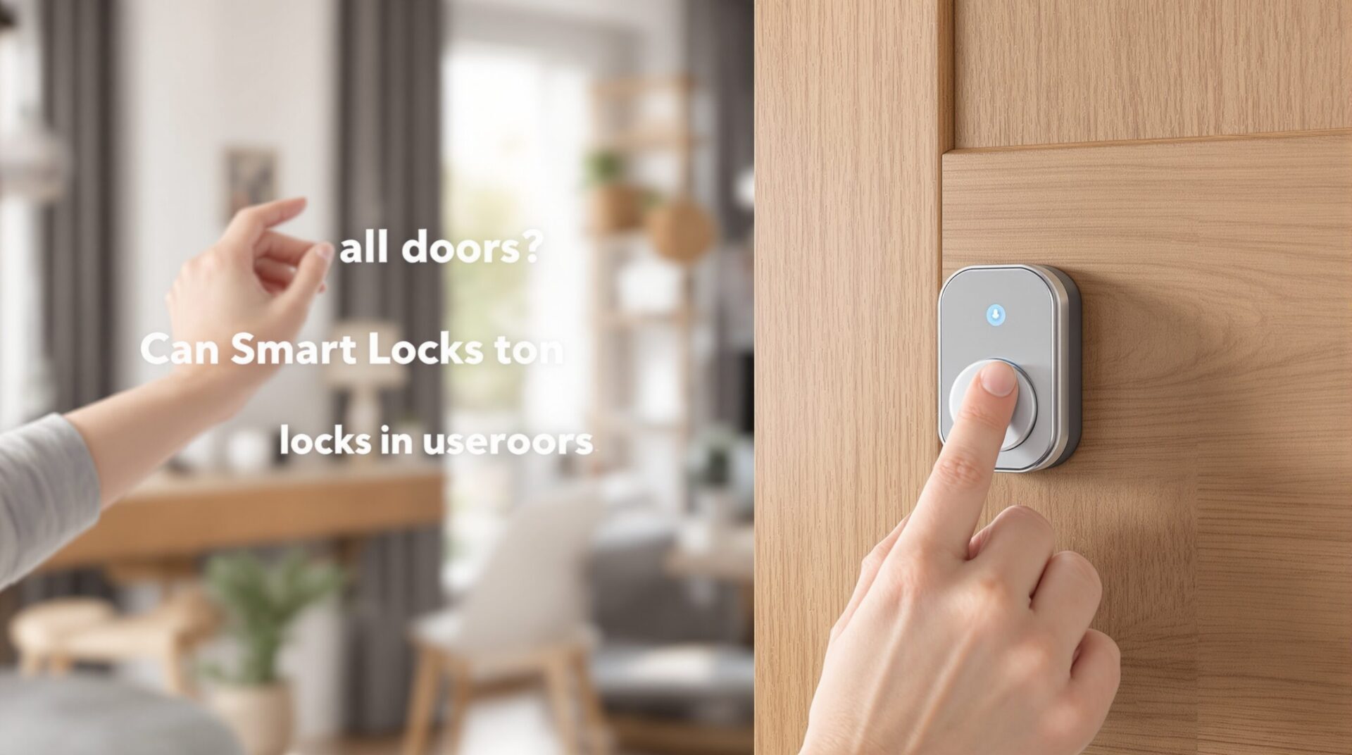 Peut-on utiliser une serrure connectée sur toutes les portes ?