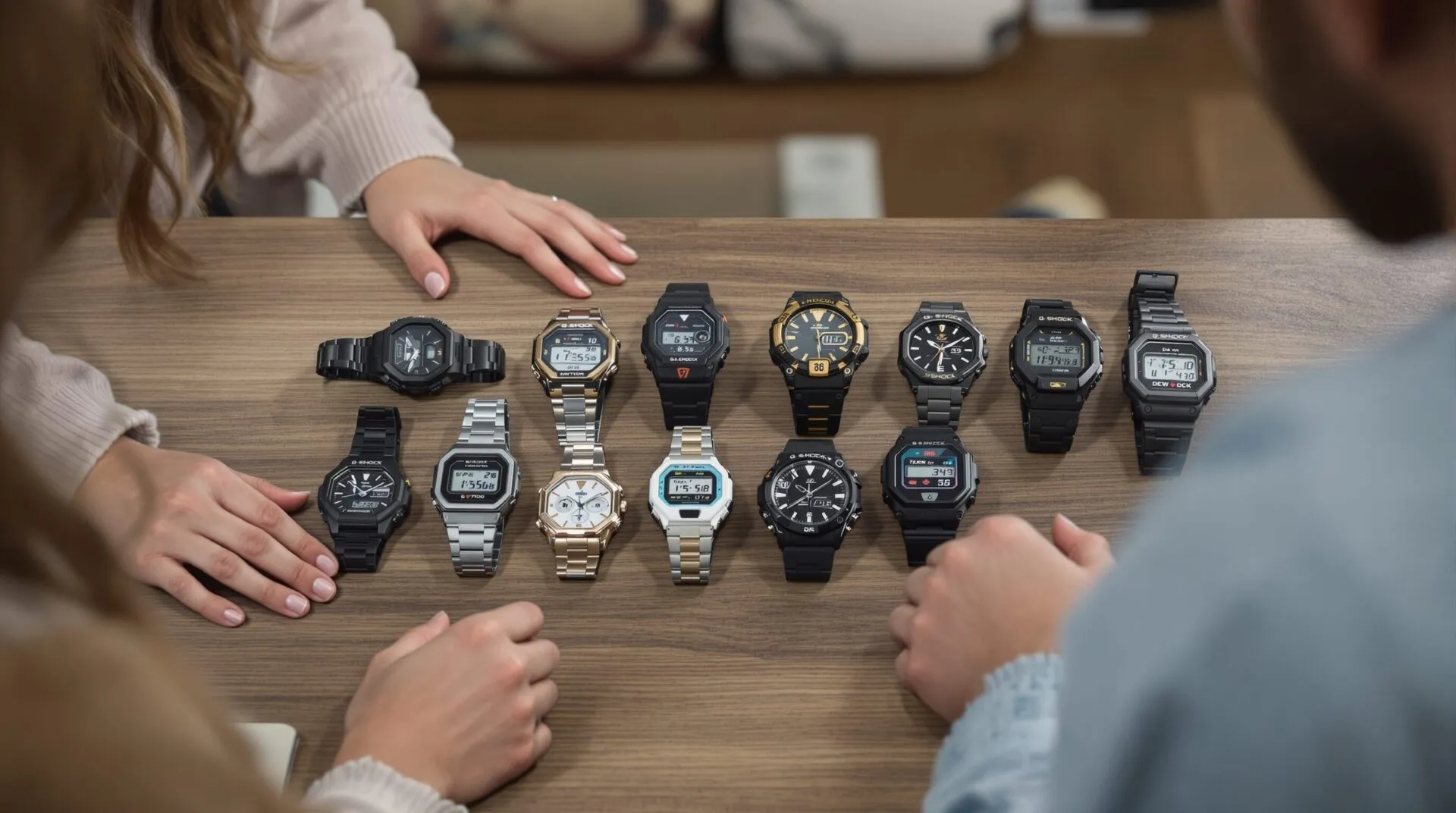 DW H5600 1 : le comparatif avec les modèles G-Shock concurrents