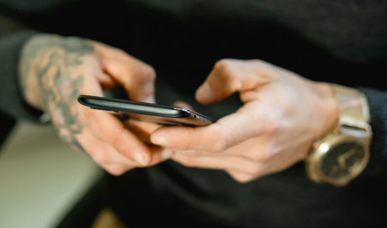 utilisation smartphone