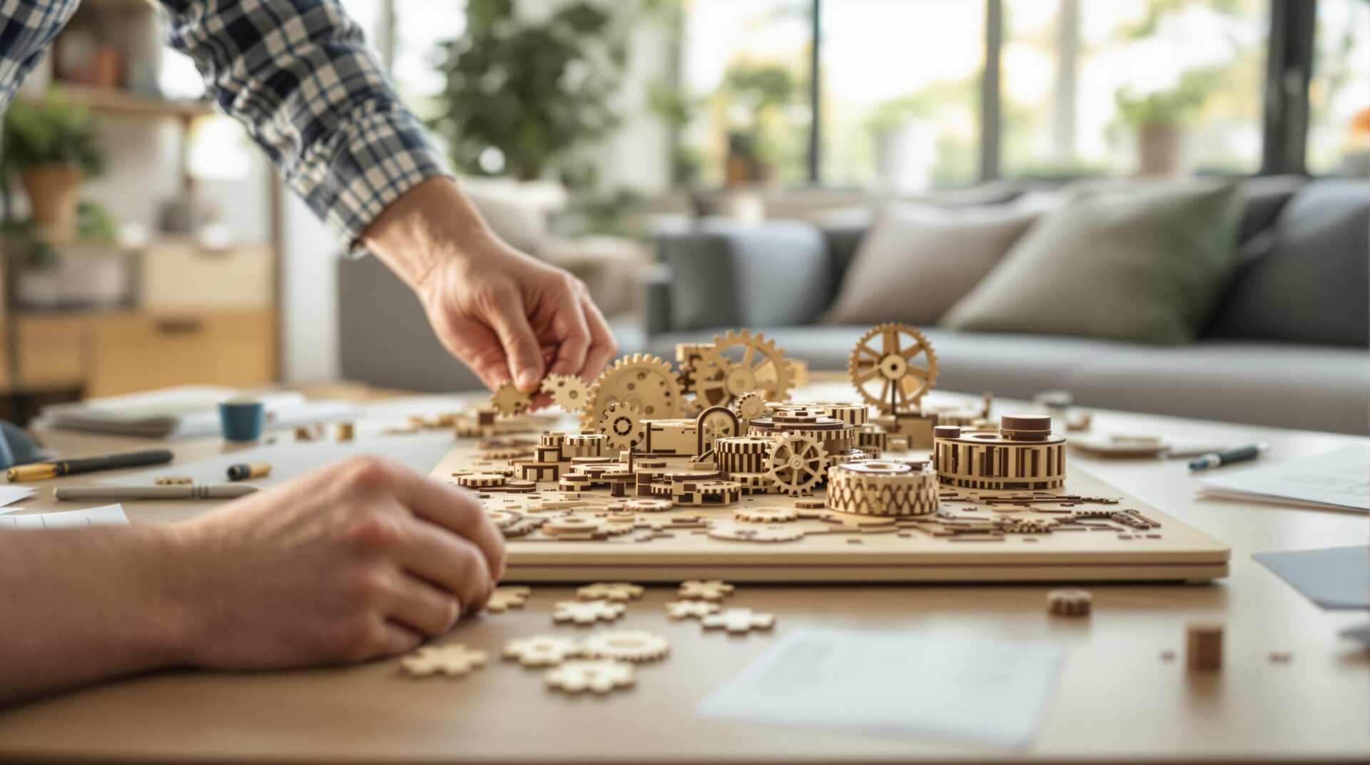 Assembler un puzzle 3d high-tech en bois : l’expérience immersive qui stimule l’esprit