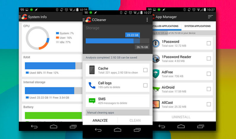 Comment nettoyer son mobile Android avec CCleaner