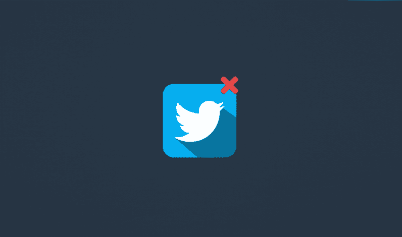 comment supprimer compte twitter