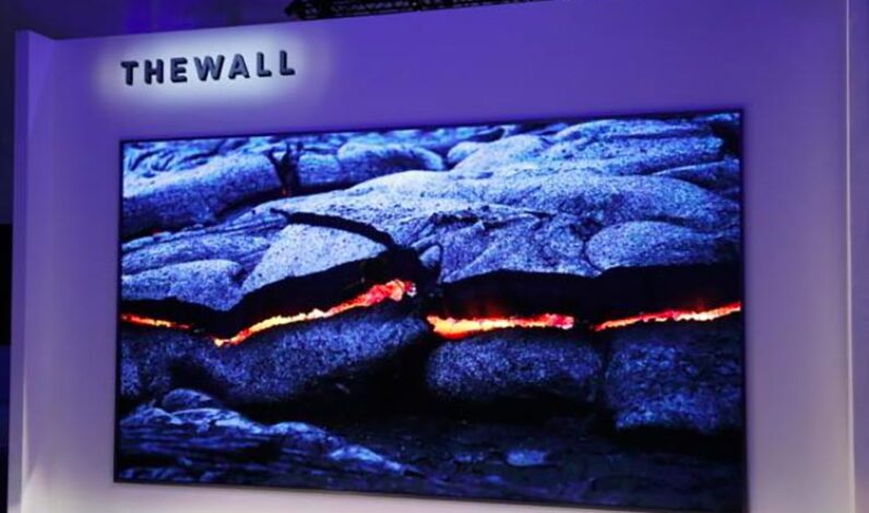 CES18 : The Wall, le premier téléviseur MicroLED 4K sans rebord de Samsung