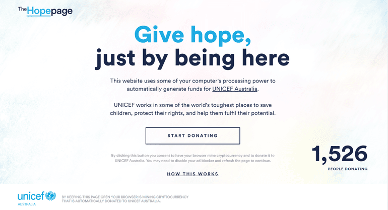 Unicef Australie se tourne vers l’exploitation de cryptocurrency mining pour la collecte de fonds
