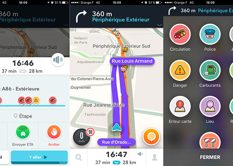 application GPS hors ligne