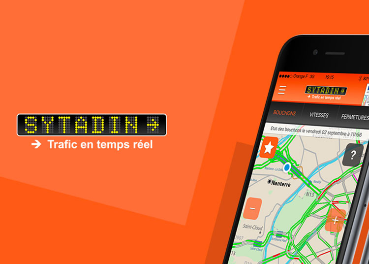 Sytadin application mobile trafic temps réel