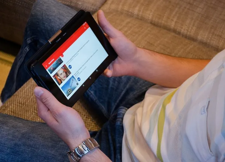 navigation sur youtube