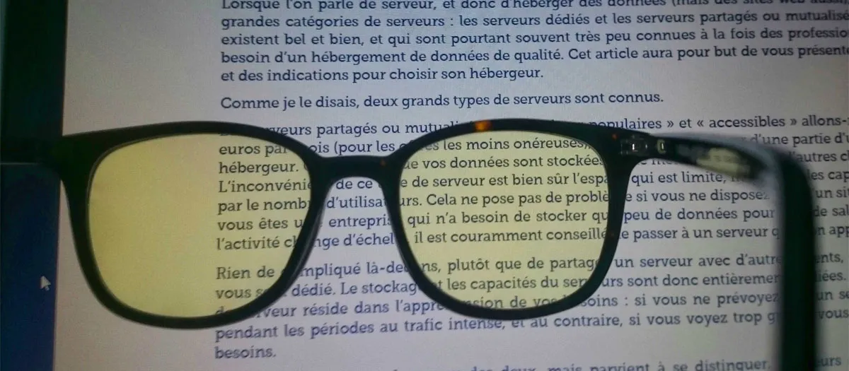 comparatif lunettes gamer
