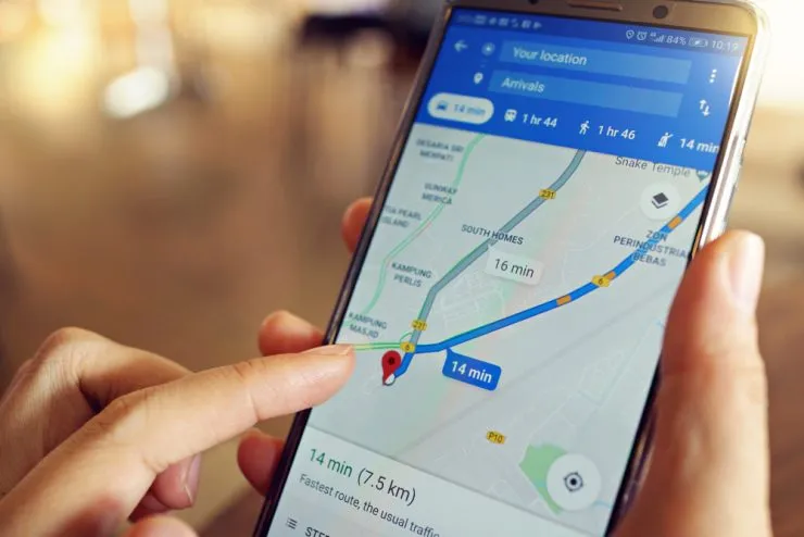 utilisation google map