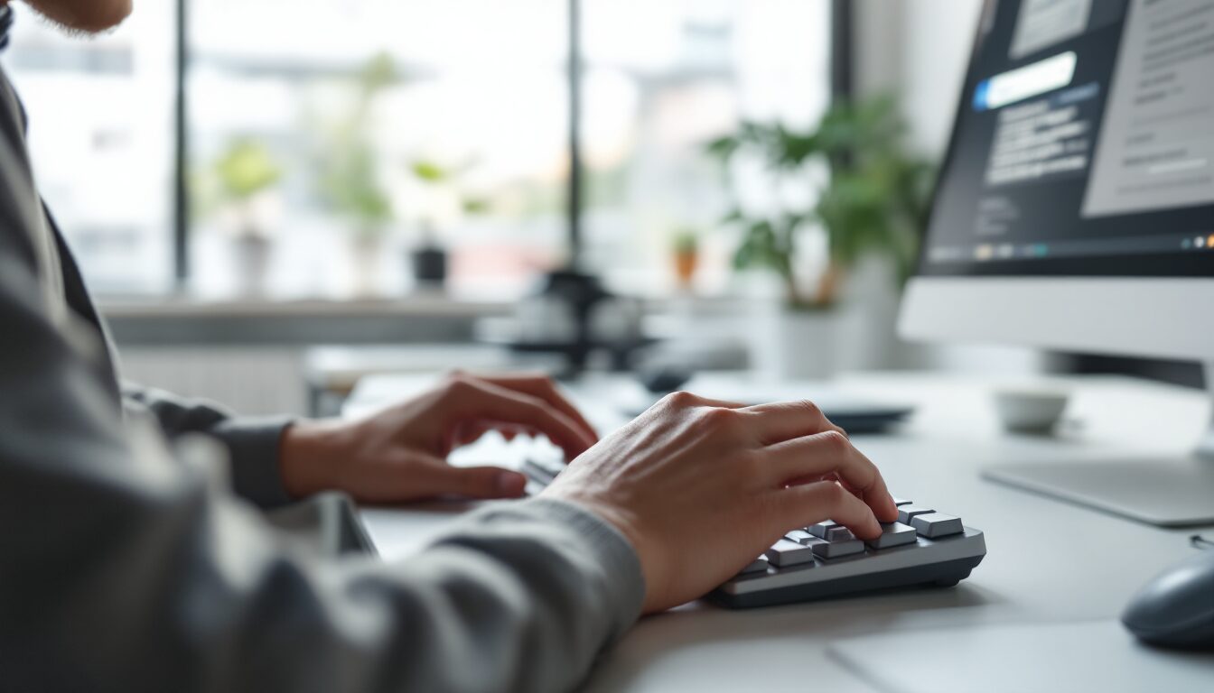 touche pour actualiser