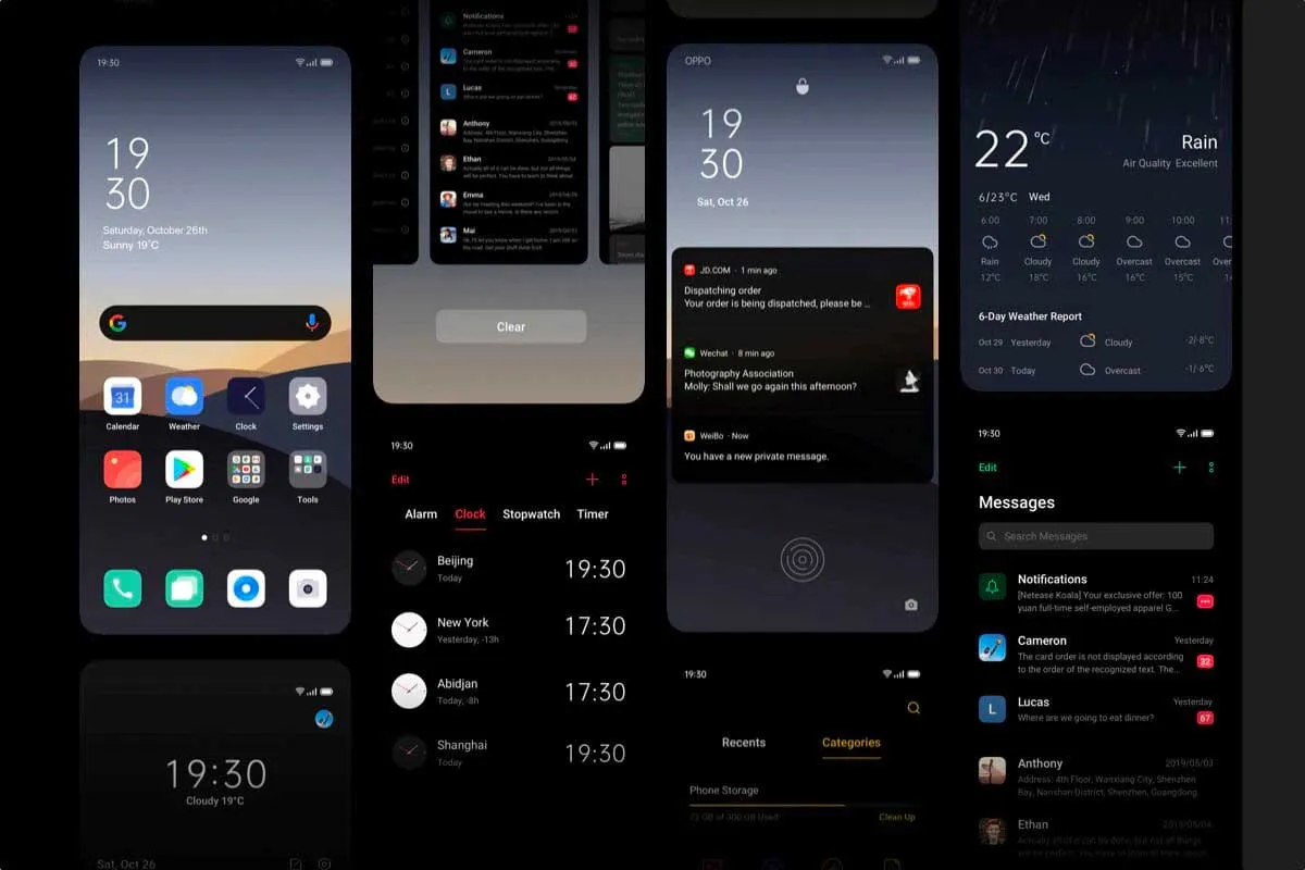 ColorOS, la surcouche Android d’Oppo