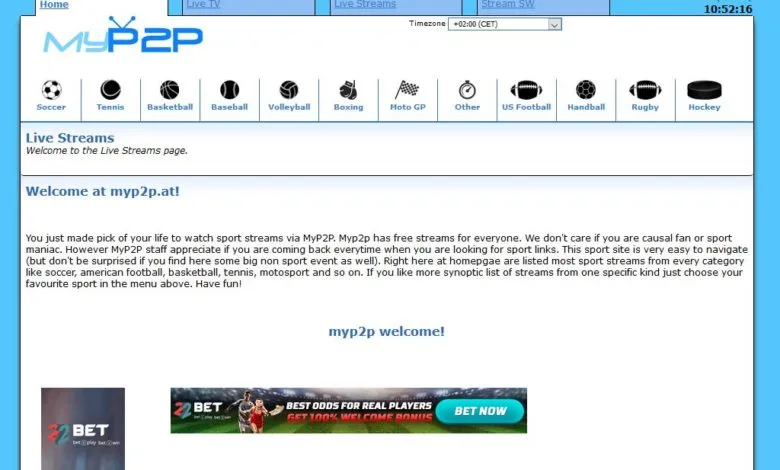 streaming Myp2p