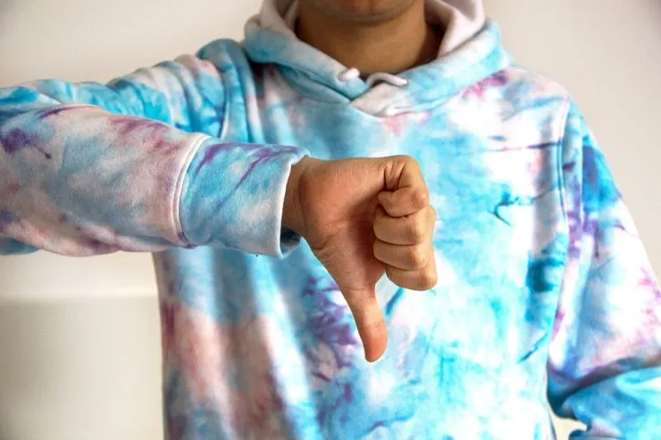 thumbs-down