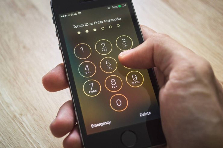 perte mot de passe iPhone