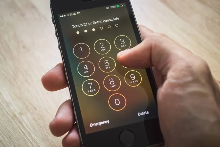 perte mot de passe iPhone