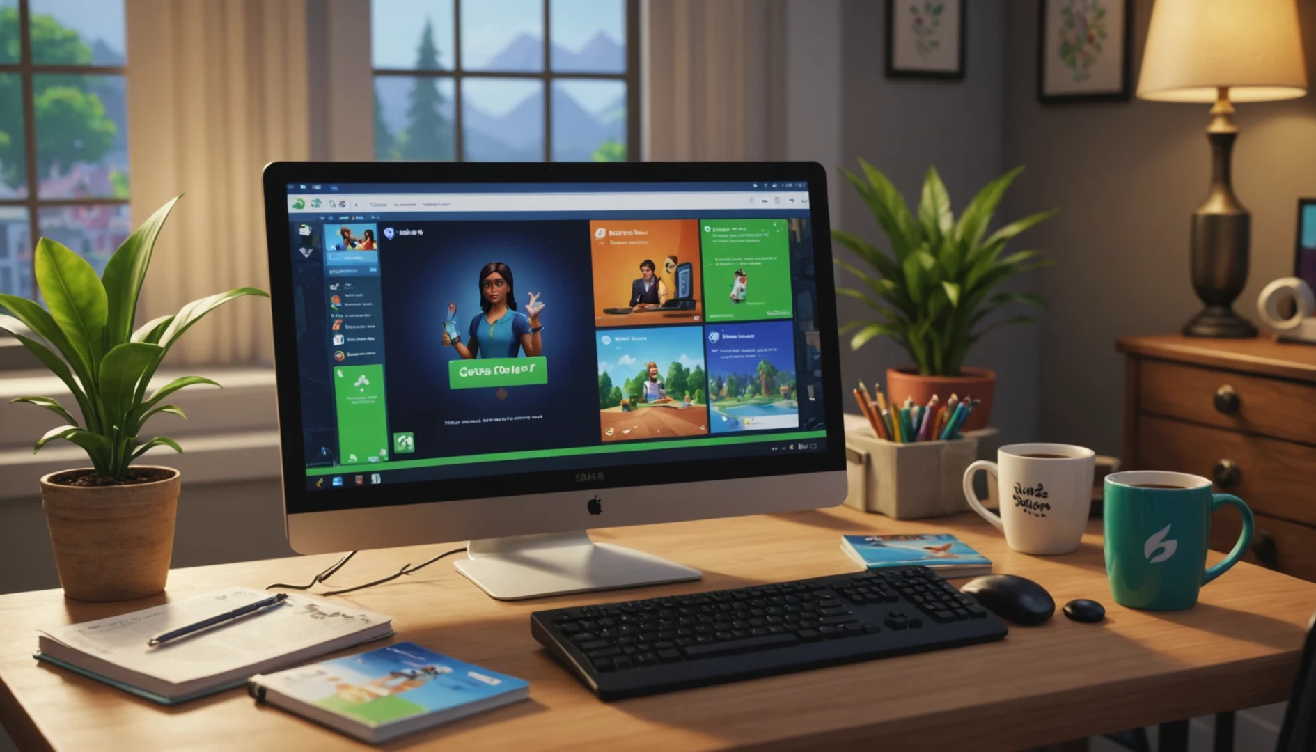 poster une evaluation sims 4