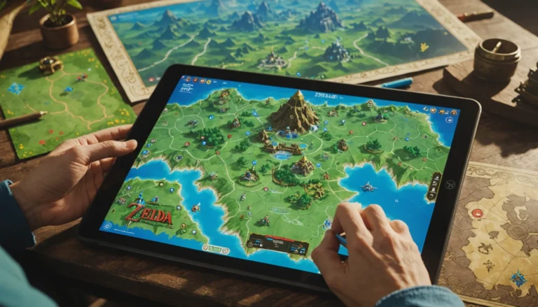 carte interactive botw
