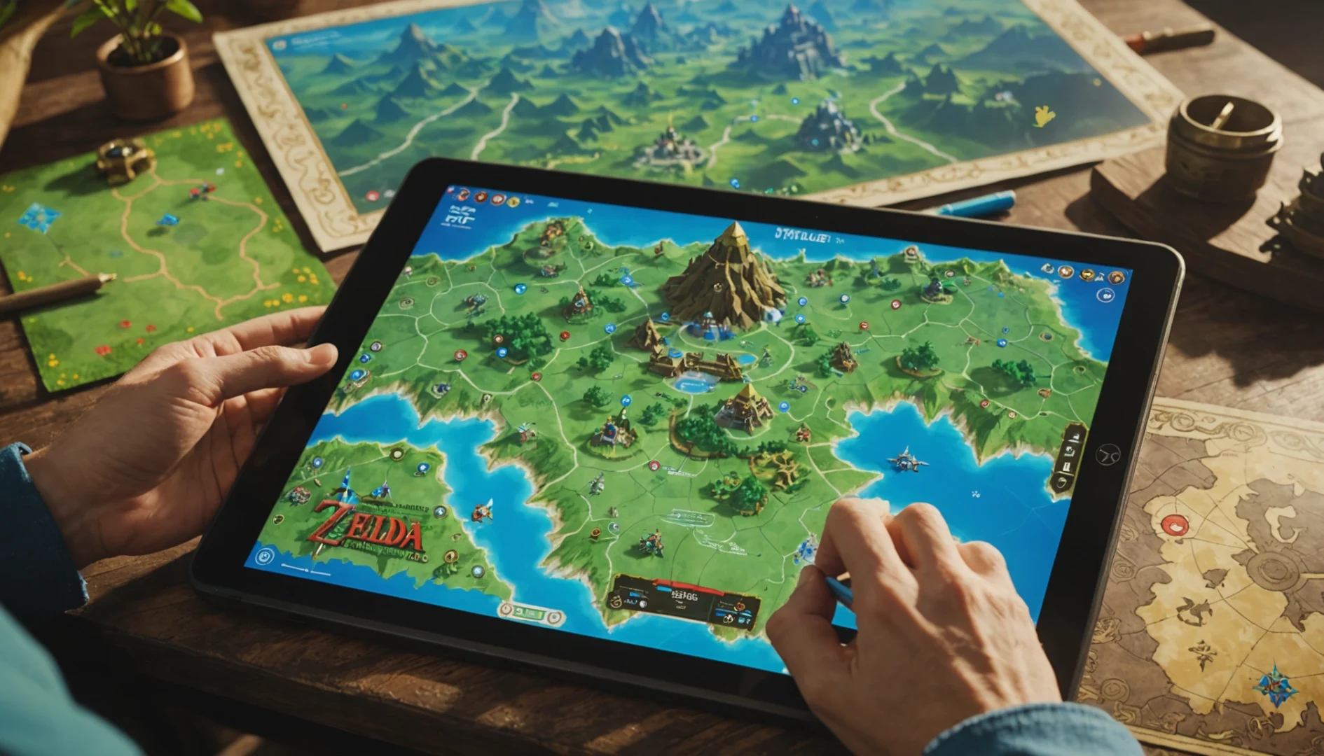 carte interactive botw