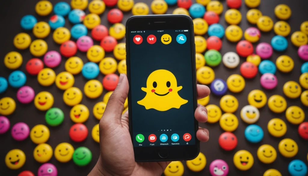 signification smiley snapchat