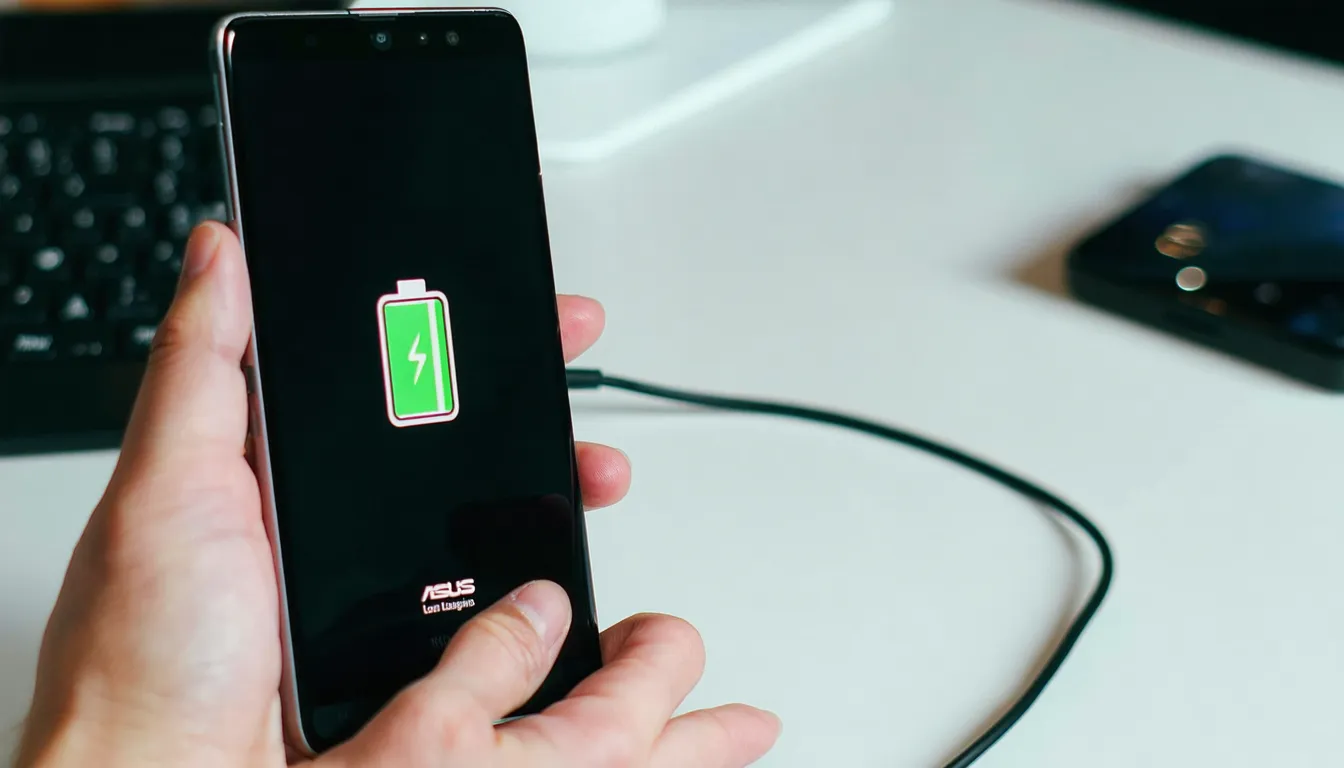 Mon smartphone Asus ne charge plus : quoi faire pour résoudre le problème ?