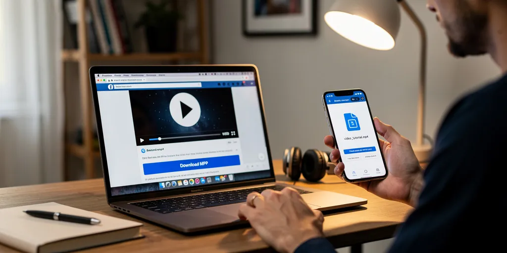 Download vidéo fb : le tutoriel simple pour télécharger en MP4