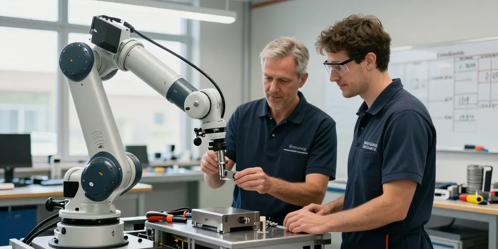 Robotique collaborative : le cobot est‑il rentable pour votre PME ?