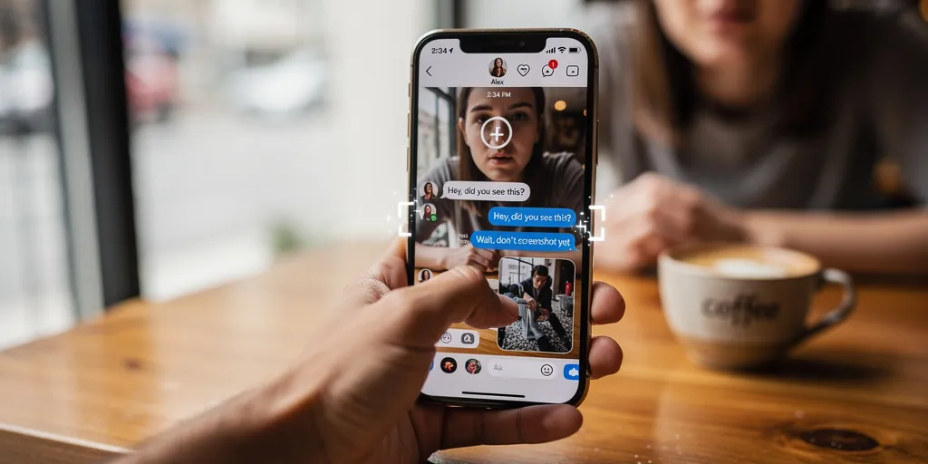 si je fais une capture d écran sur instagram