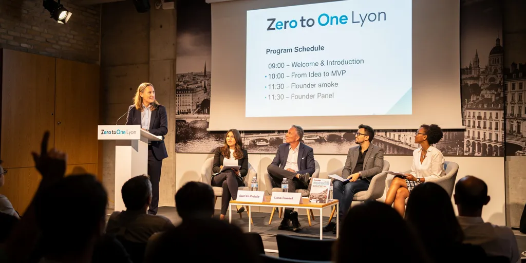 Zero to one lyon : le programme et les intervenants essentiels à connaître