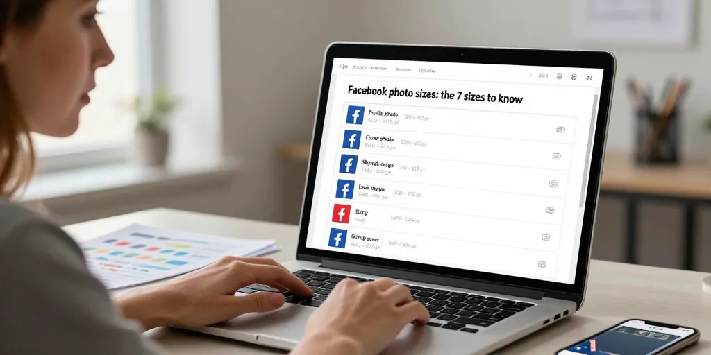 taille photo fb