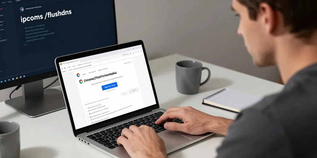 chrome dns cache