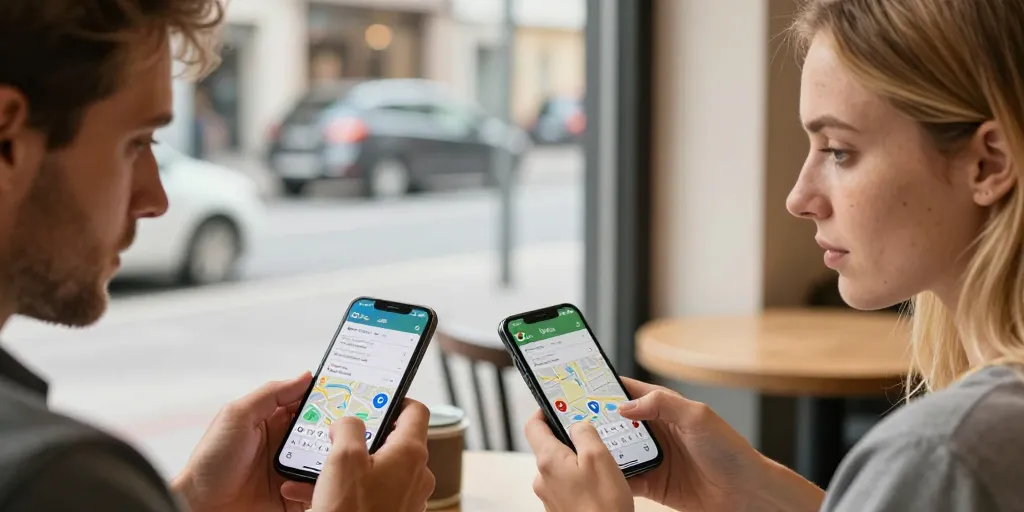 Comment entrer des coordonnées GPS sur Google Maps et Waze ?