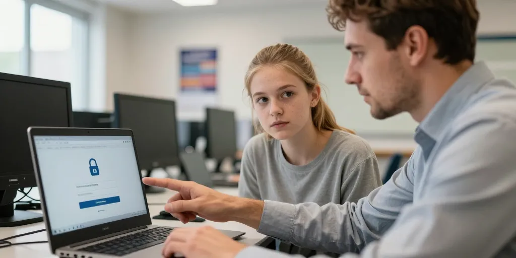 Eduline : la marche à suivre pour une première connexion sécurisée