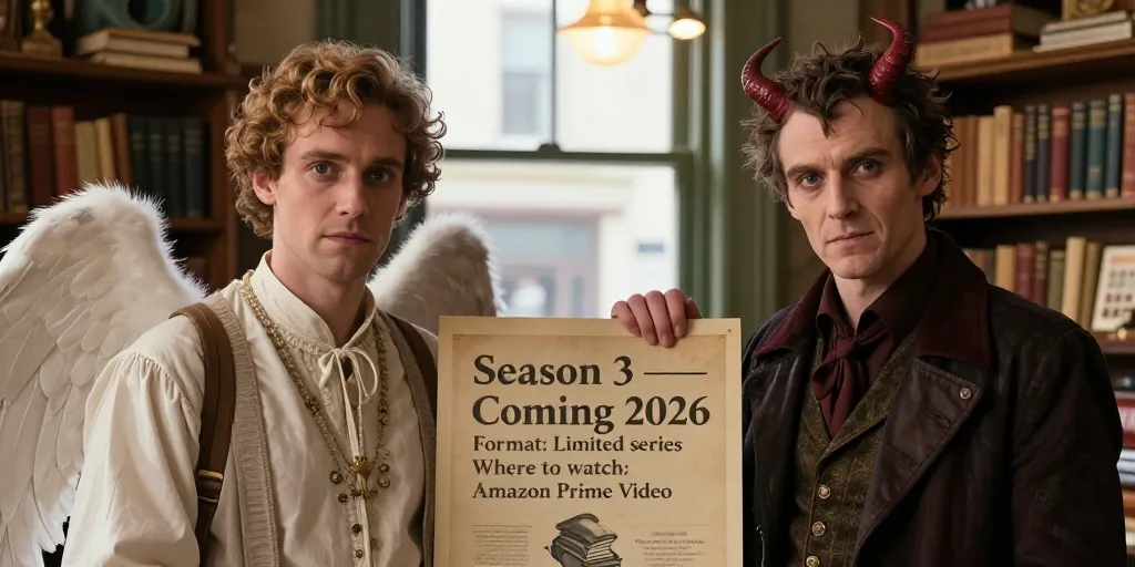 Saison 3 Good Omens : la date, le format et où regarder