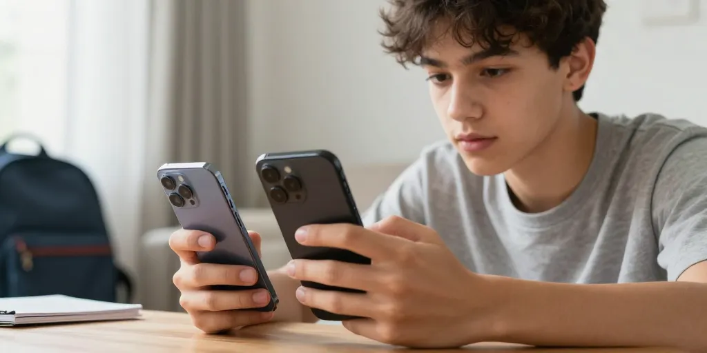 téléphone pour ado
