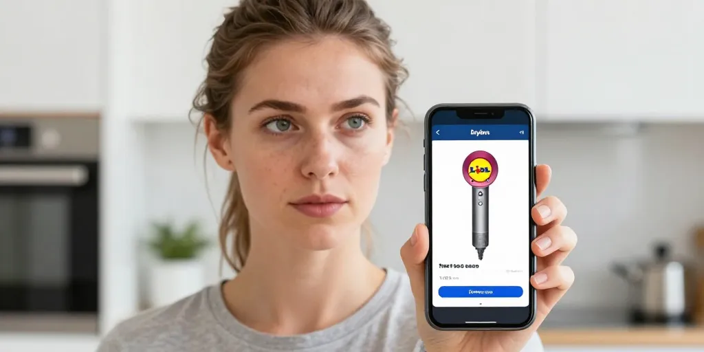 Arnaque Lidl Dyson : l’alerte sur la fausse offre à 1,95 euro