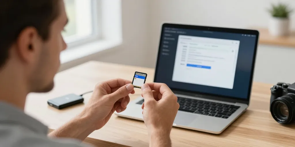 récupérer un fichier supprimé sur carte sd