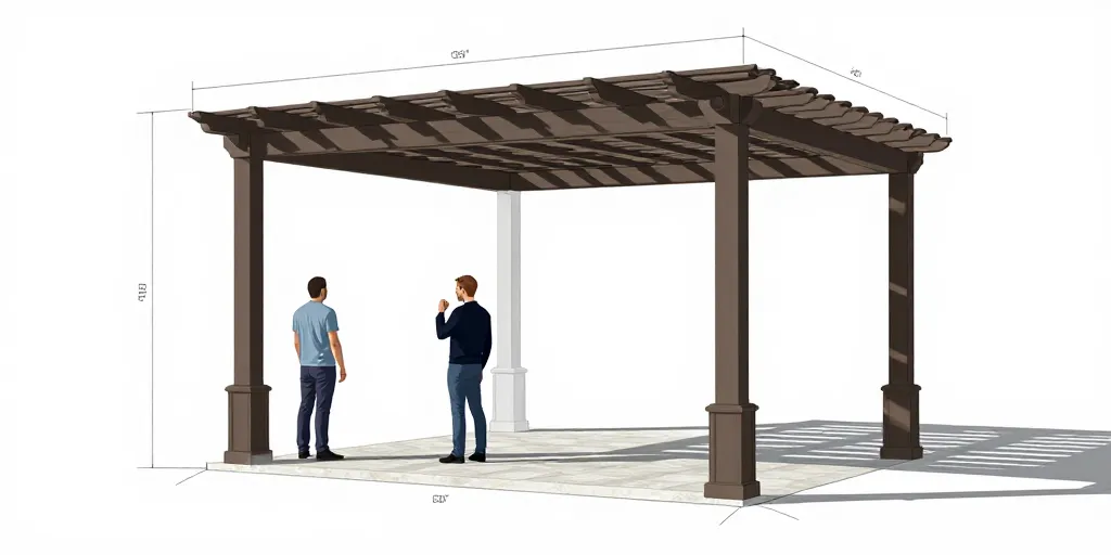 simulation pergola 3d