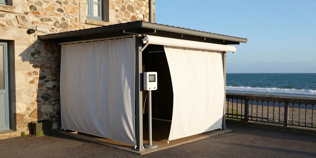 Capteur vent pour store banne : pourquoi les zones côtières et venteuses l’exigent réellement