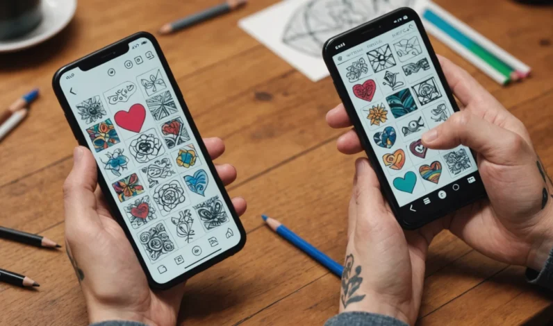 5_applications_mobiles_pour_dessiner_et_personnaliser_vos_tatouages_familles