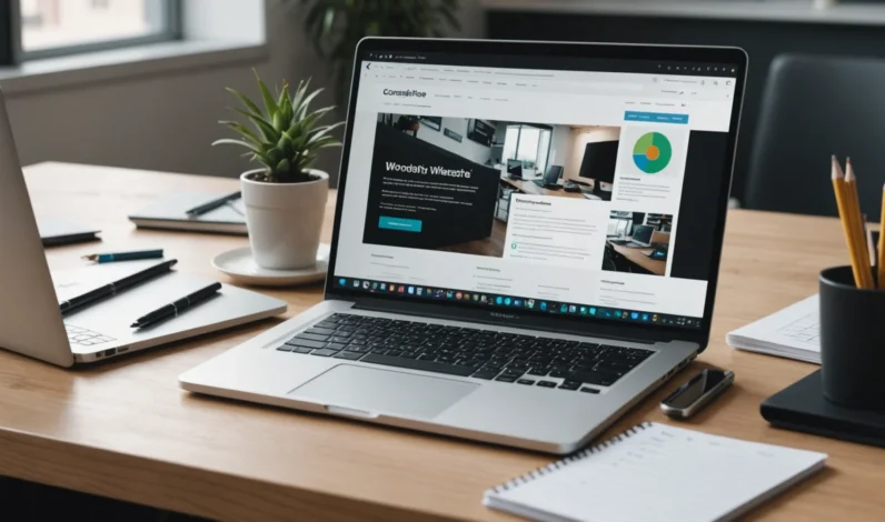 créer un site vitrine wordpress