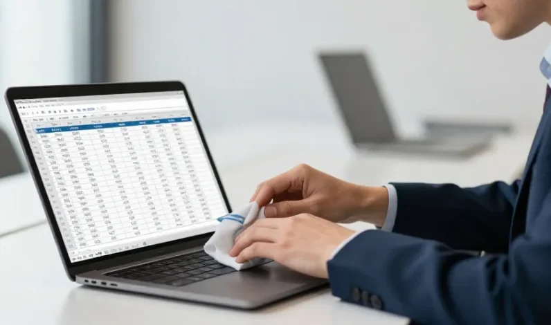 excel supprimer colonne vide