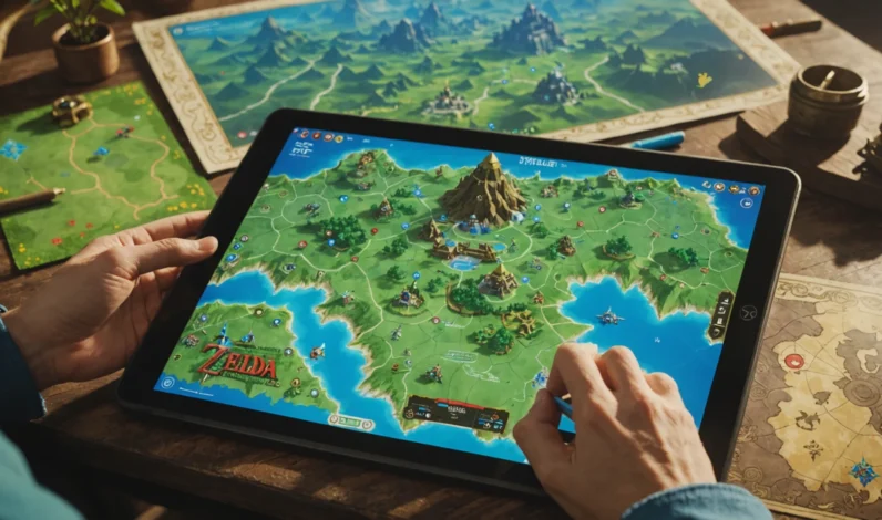 carte interactive botw